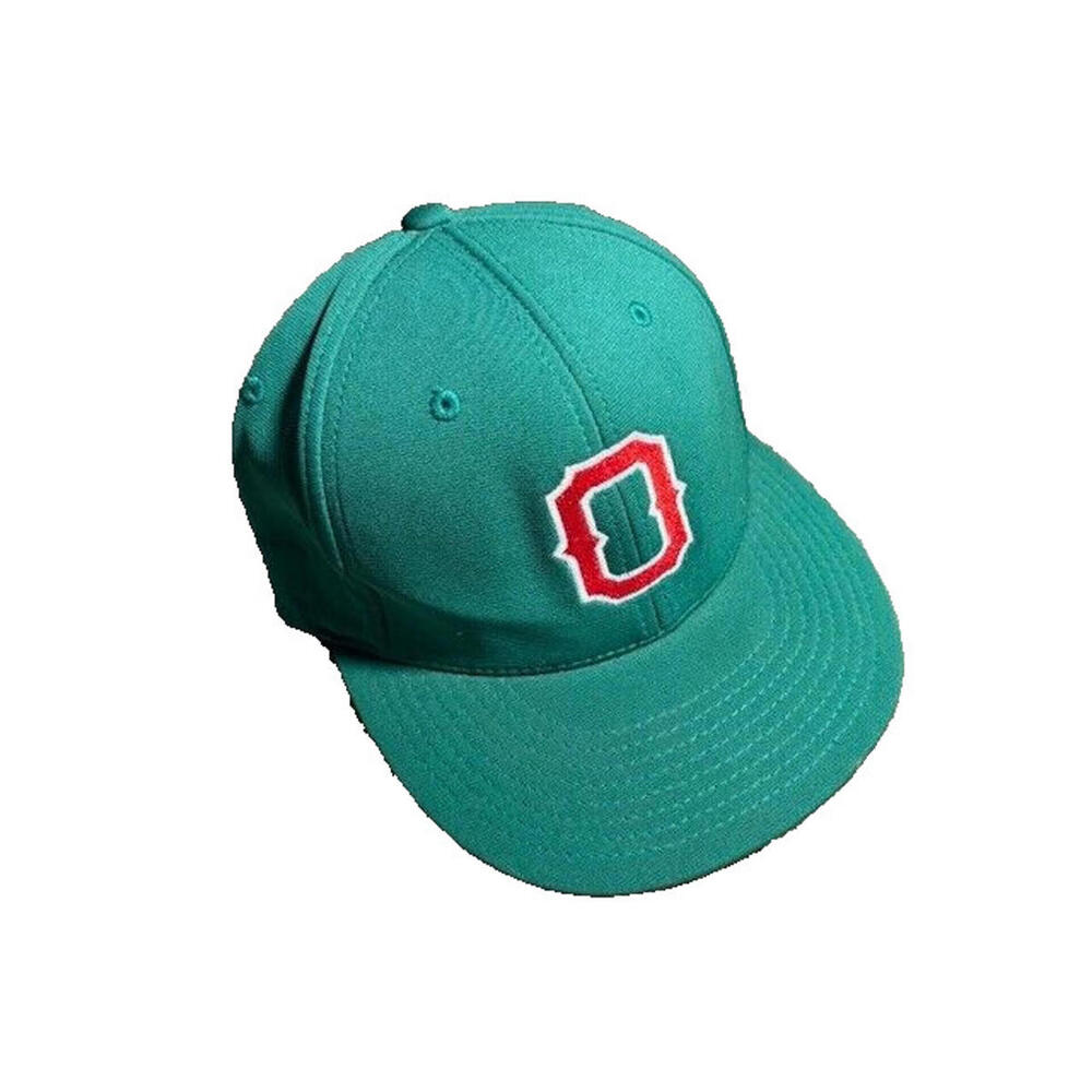 Oakland Oaks Green Fitted Hat Pulse R PTS 20 Size S/M
